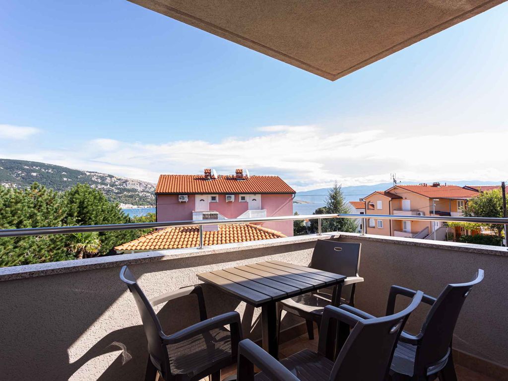Ferienwohnung am Meer mit Grill und Blick auf ein Panorama