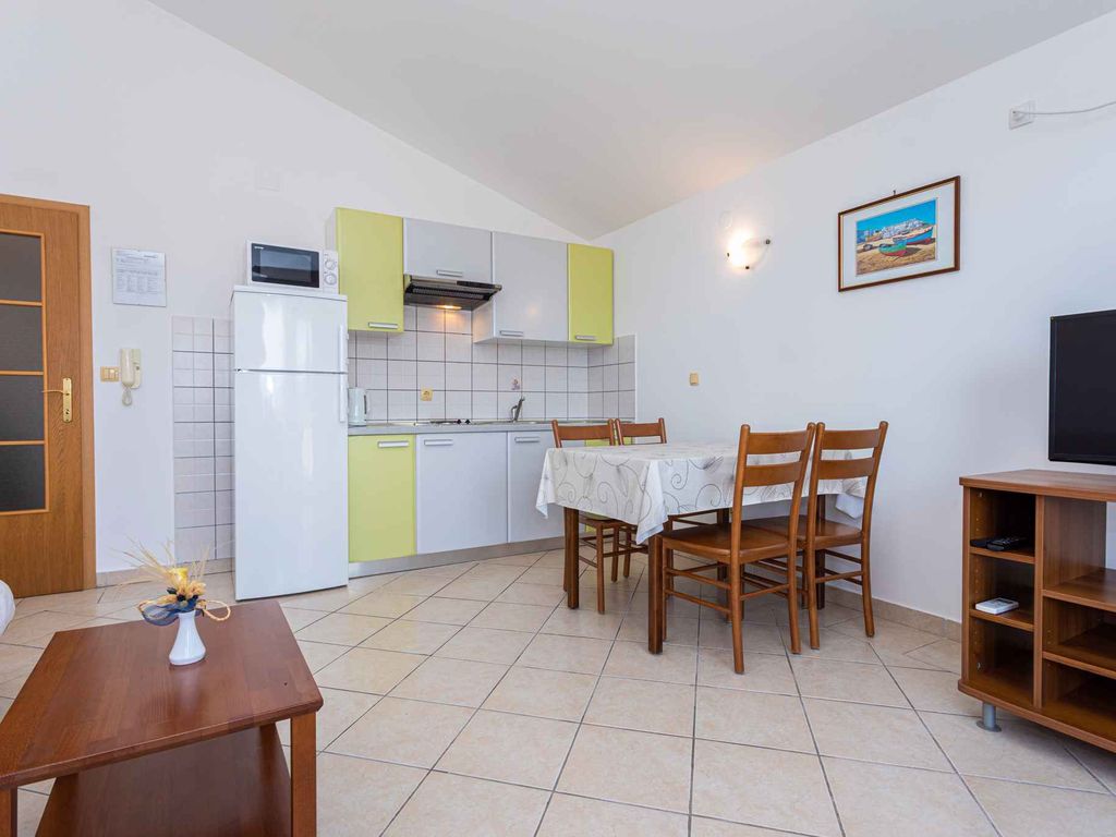 Ferienwohnung am Meer mit Grill und Blick auf ein Panorama