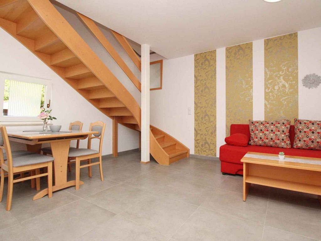 Ferienwohnung mit Terrasse in Strandnähe