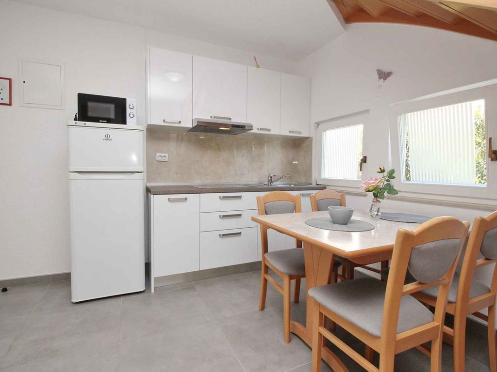 Ferienwohnung mit Terrasse in Strandnähe