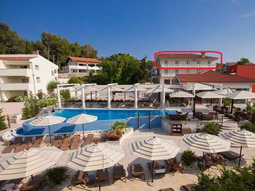 Ferienwohnung mit Balkon und Meersicht