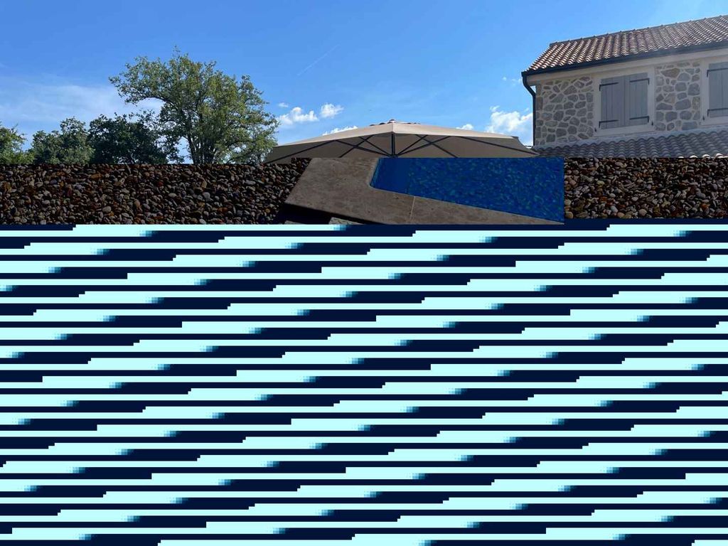 Villa mit Pool und Klimaanlage