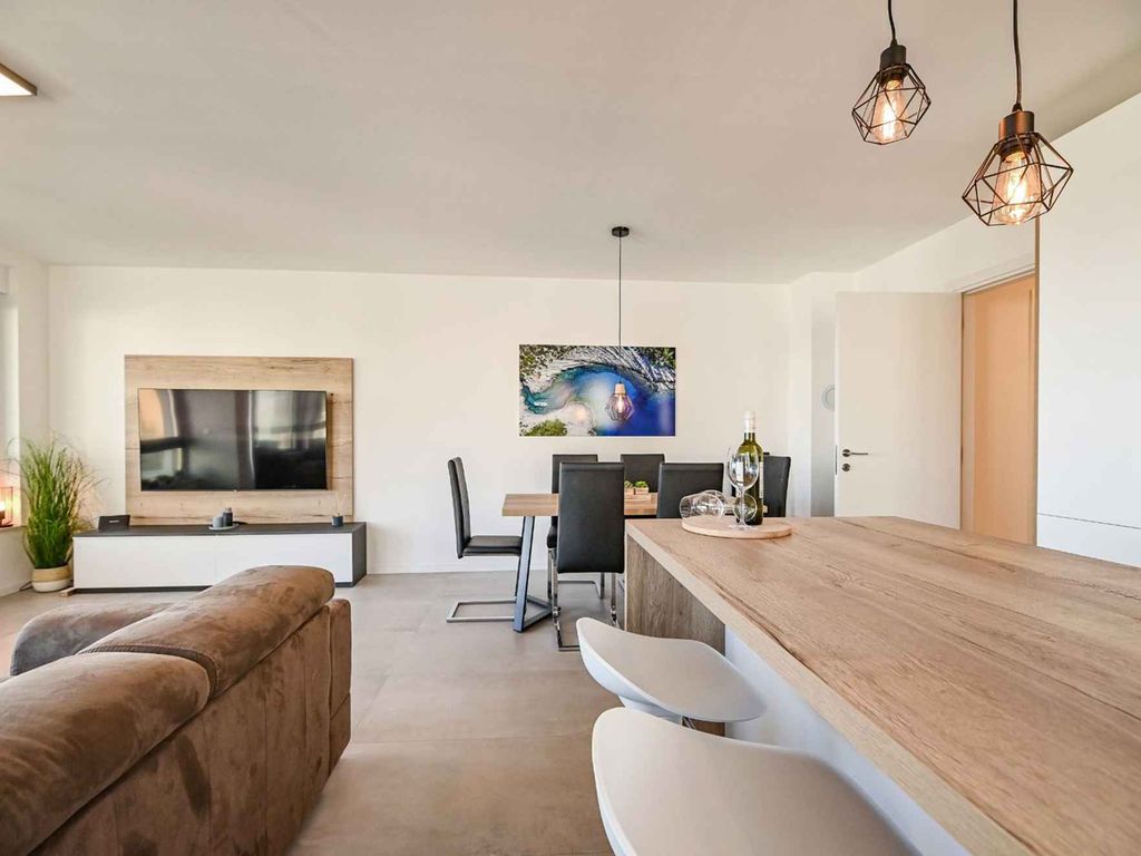 Ferienwohnung mit Meerblick in Strandnähe