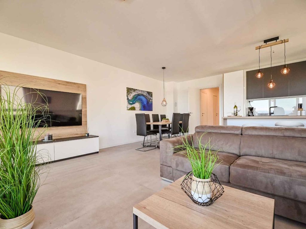 Ferienwohnung mit Meerblick in Strandnähe