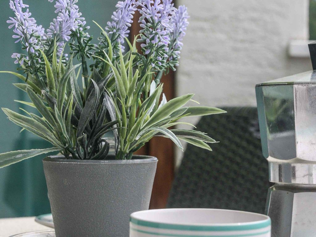 Ferienwohnung mit Gemeinschaftspool und Klimaanlage