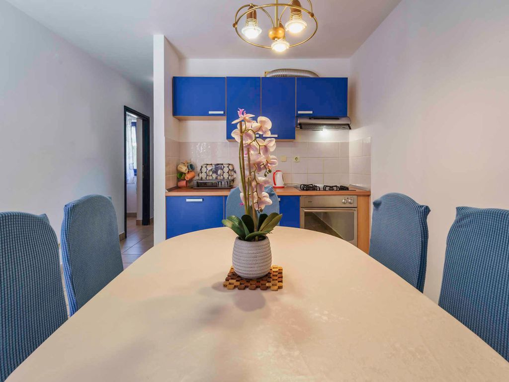 Ferienwohnung mit Terrasse in Strandnähe
