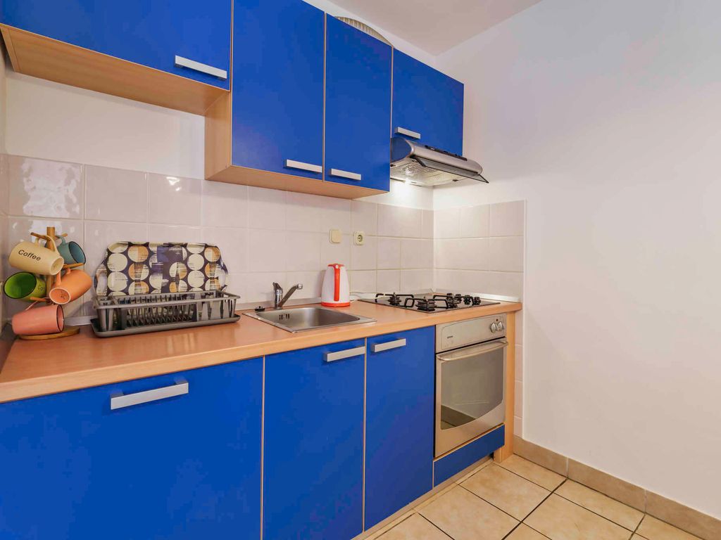 Ferienwohnung mit Terrasse in Strandnähe
