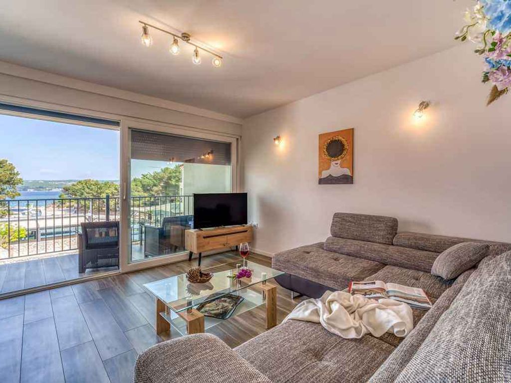 Ferienwohnung mit Balkon und Meerblick