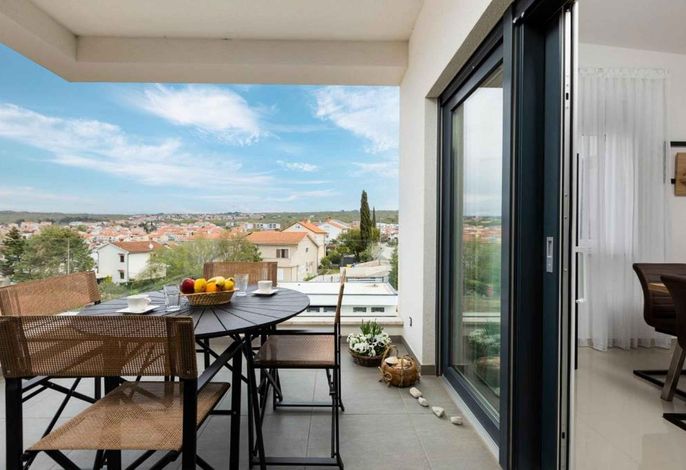 Ferienwohnung mit Balkon