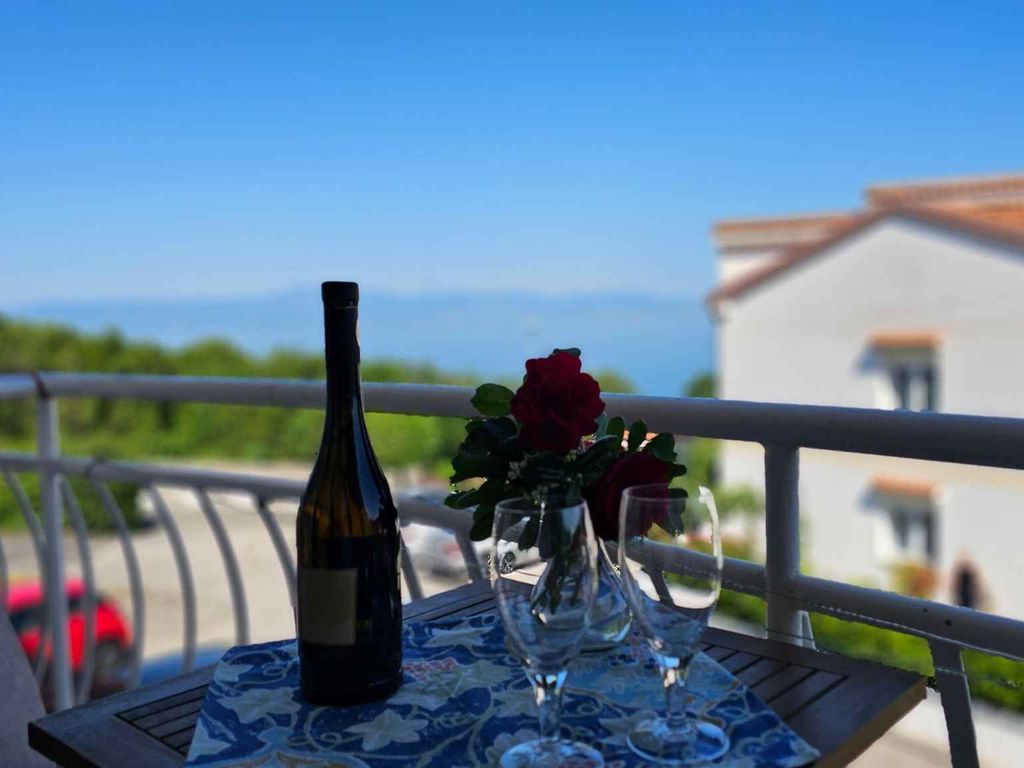 Ferienwohnung mit Balkon und Meerblick