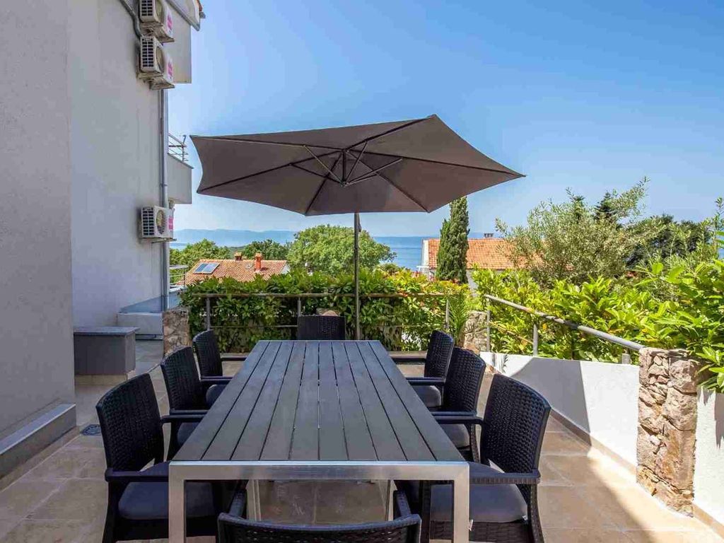 Ferienwohnung mit Klimaanlage und Meerblick