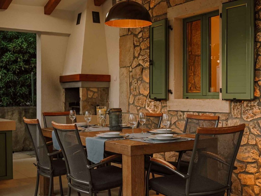 Ferienhaus mit Pool