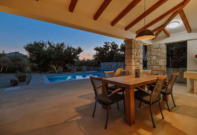 Ferienhaus mit Pool – Foto 4