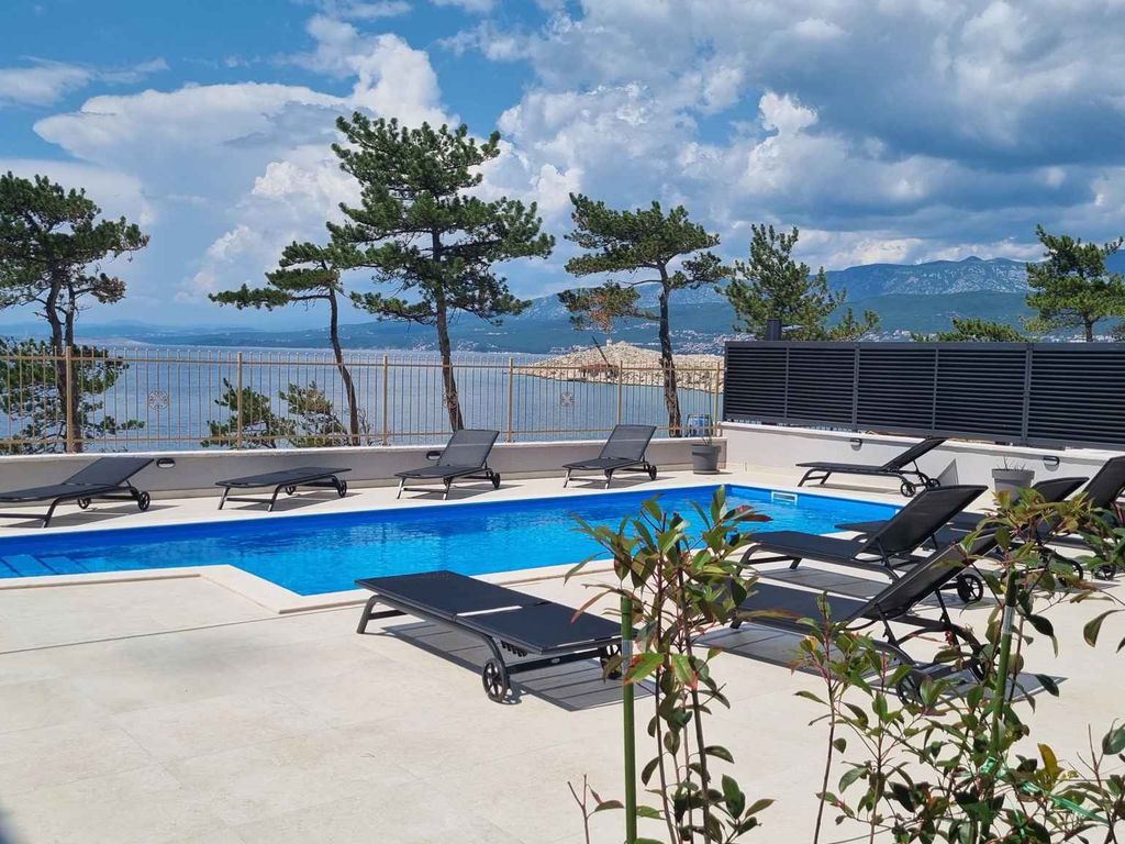 Ferienwohnung mit Swimmingpool und Meerblick