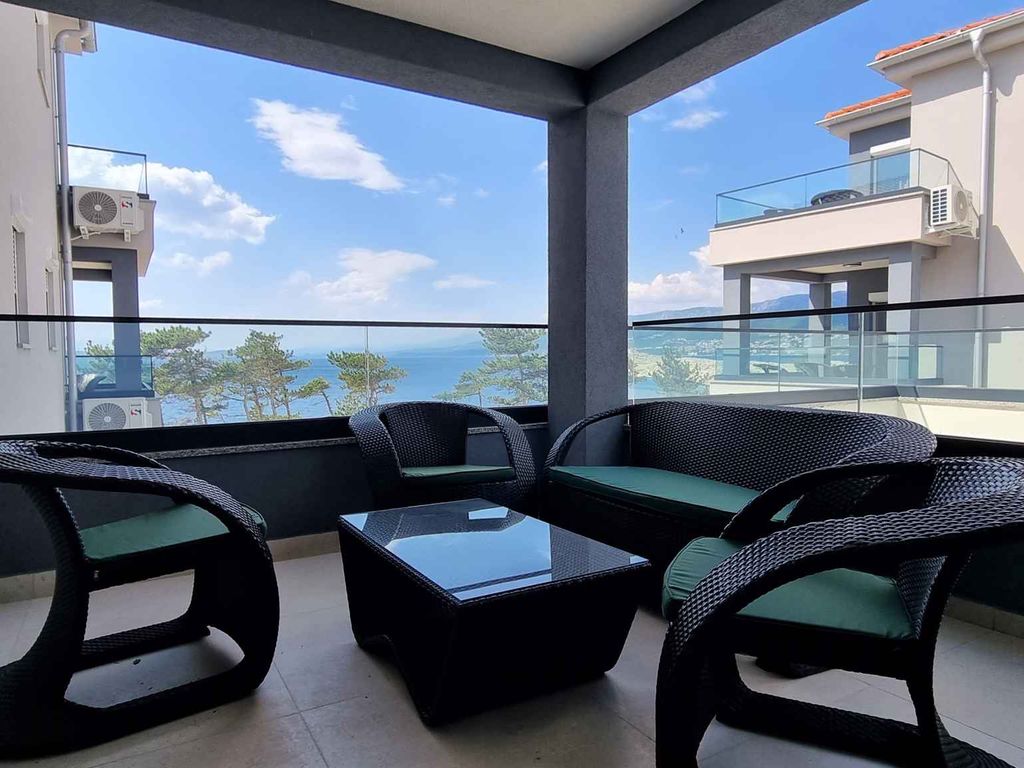 Ferienwohnung mit Swimmingpool und Meerblick