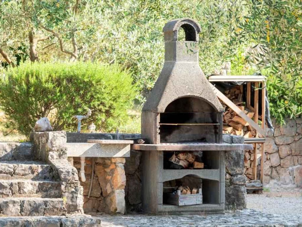 Ferienwohnung mit Klimaanlage und Grill in Strandnähe