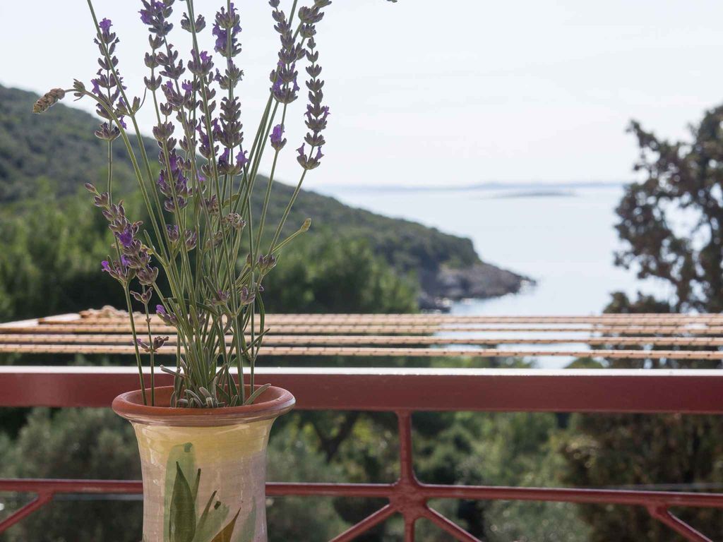 Studio mit Klimaanlage und Meerblick