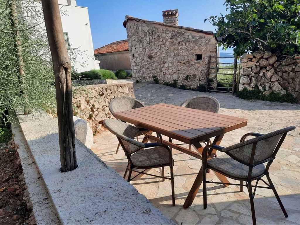 Ferienhaus mit Klima und Blick auf dem Meer