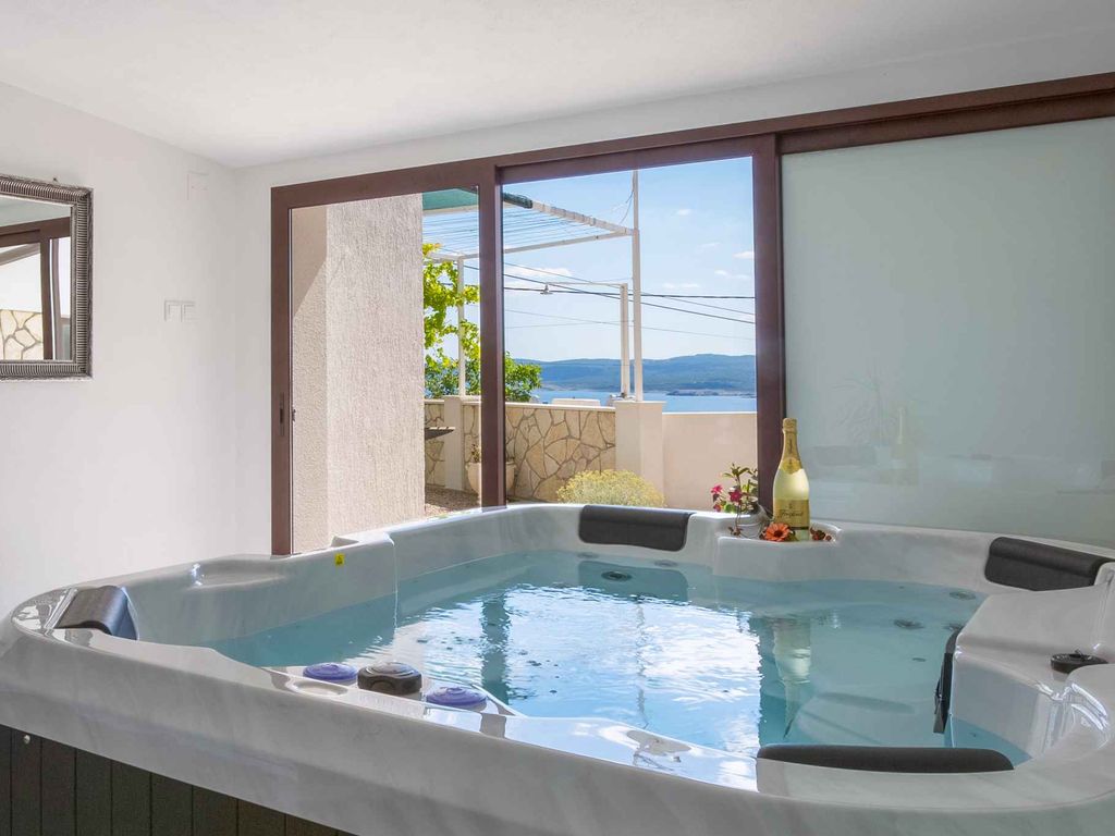 Ferienhaus mit Sauna und Whirpool