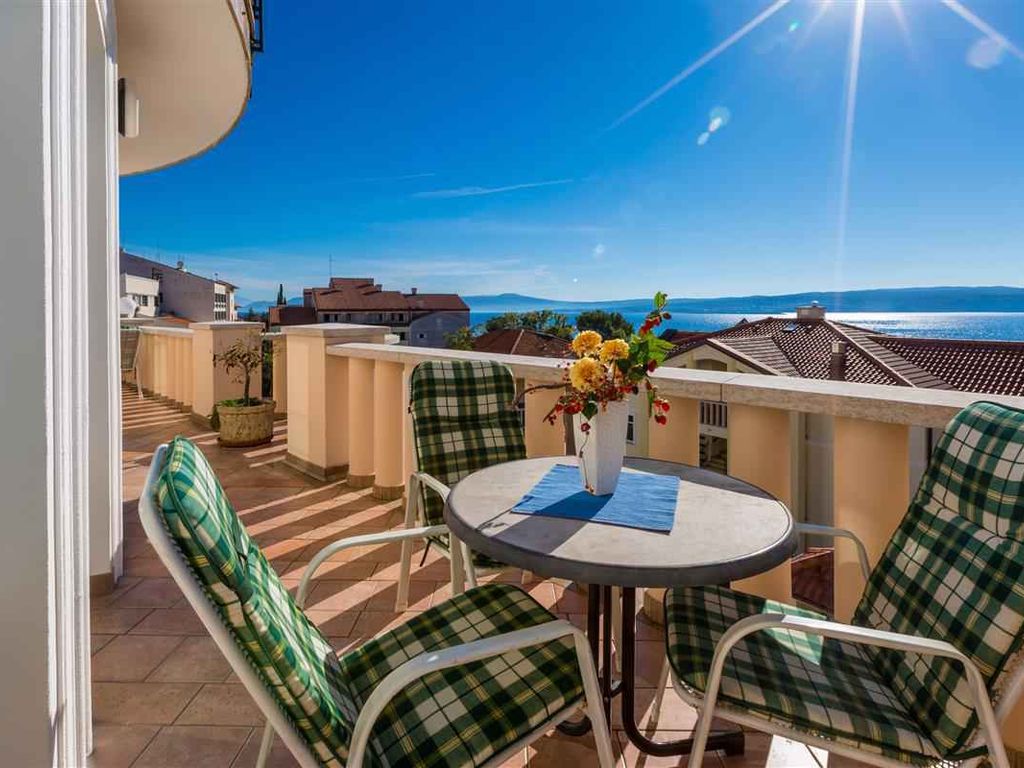 Ferienwohnung mit Klimaanlage und Meerblick