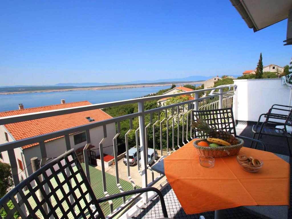 Ferienwohnung mit Balkon und Meerblick