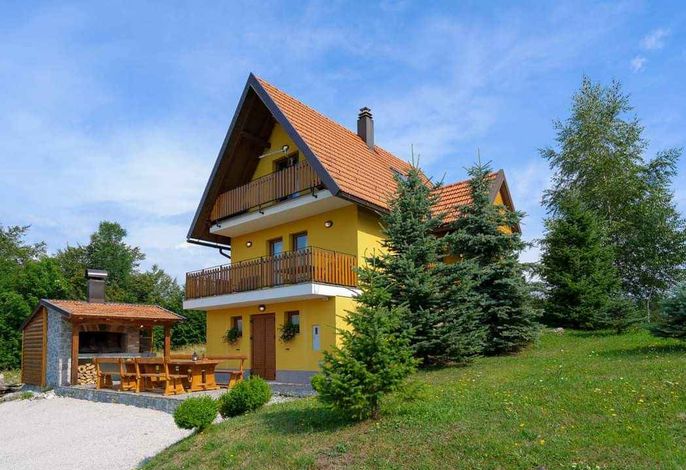 Ferienhaus mit Grillmöglichkeit und Terasse