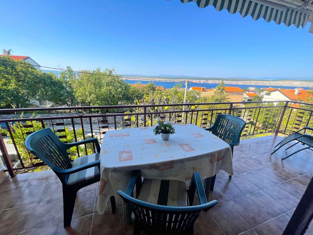 Ferienwohnung mit Klimaanlage und Blick zum Meer