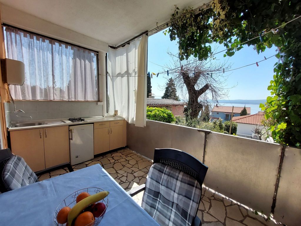 Studio mit Terrasse und Meerblick