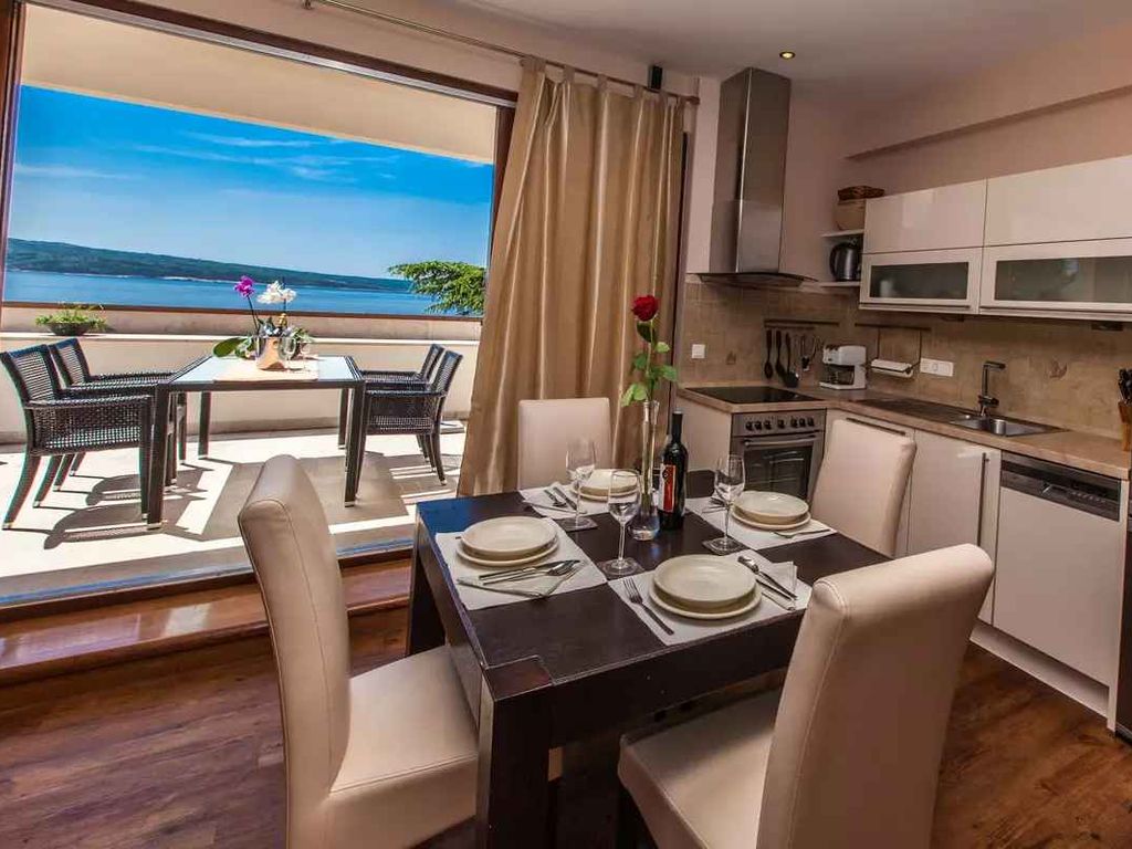 Ferienwohnung mit herrlichem Meerblick gleich am Hafen