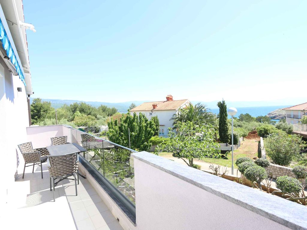 Ferienwohnung mit Balkon und Meerblick