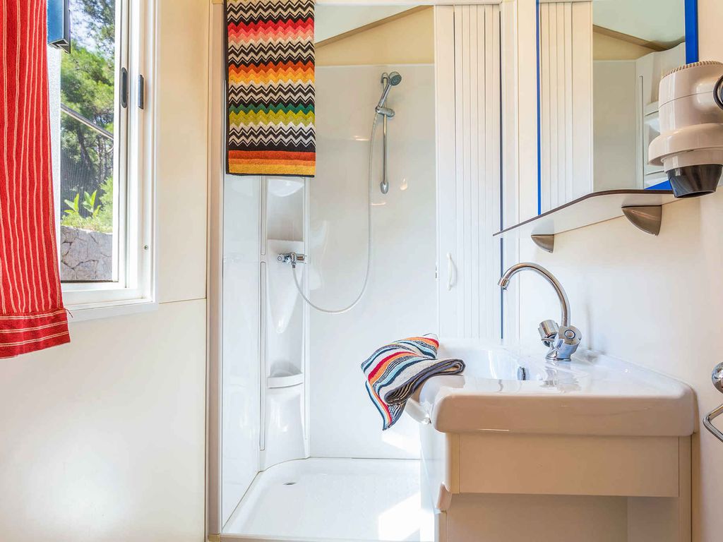 Mobilehome mit Veranda