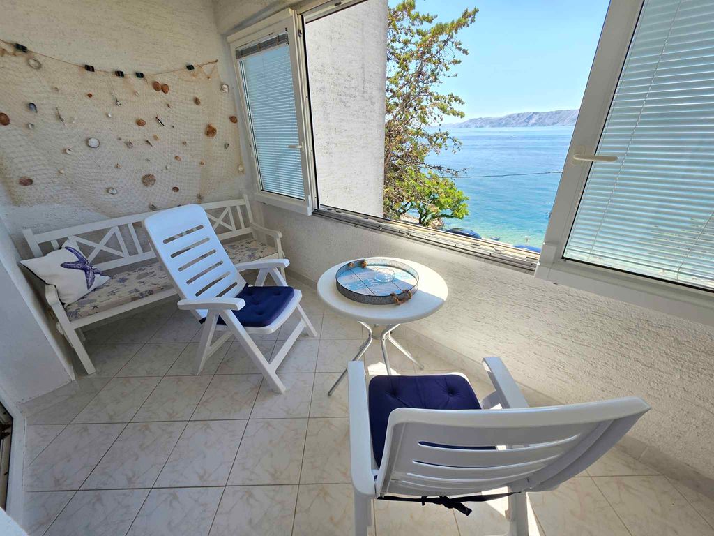 Ferienwohnung 50 m zum Meer, für 2-4 Pers im 2. OG mit 45 m², Klima, Tv