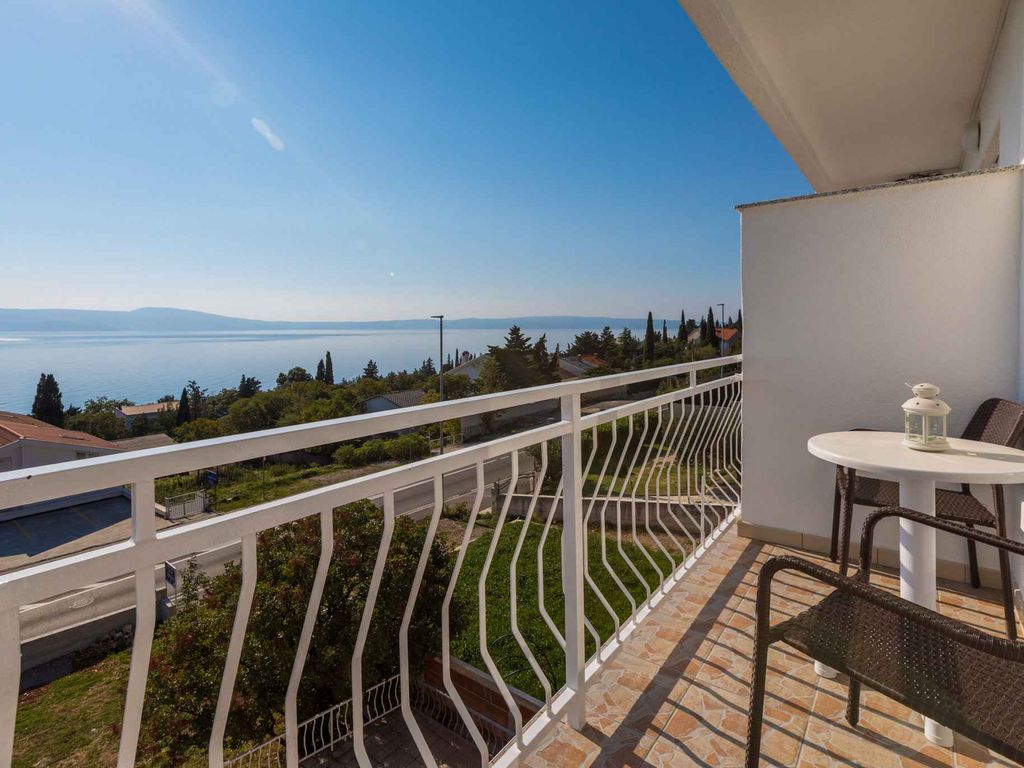 Ferienwohnung mit Meerblick und Klimaanlage