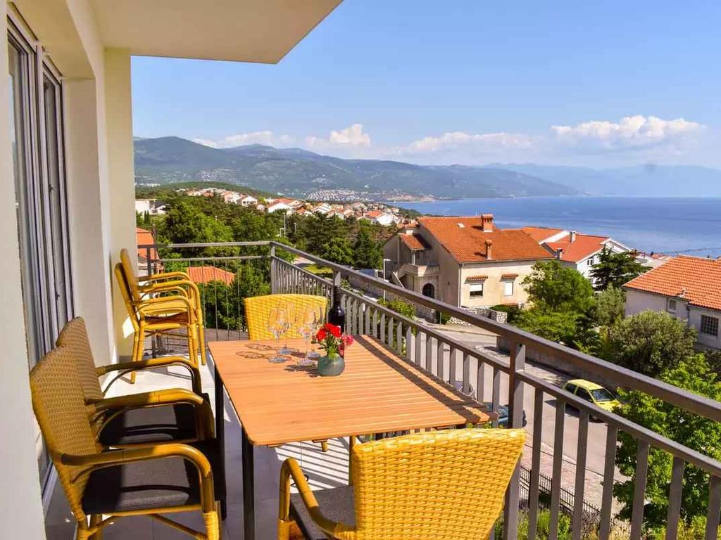 Ferienwohnung mit Klimaanlage und Meerblick