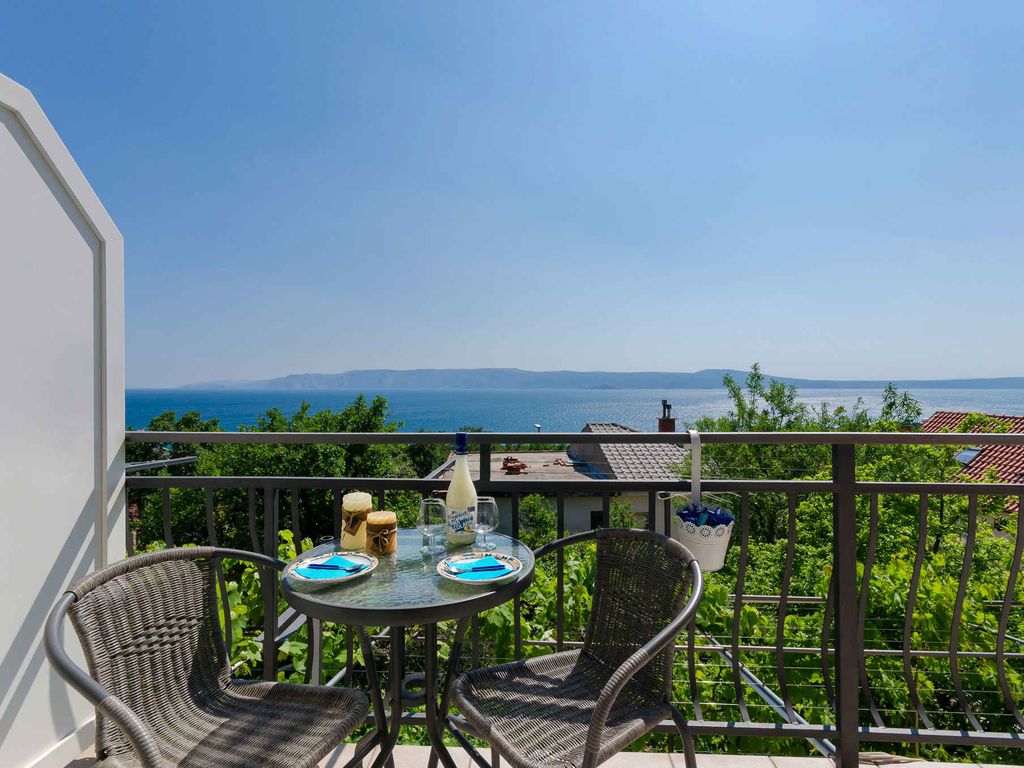 Ferienwohnung mit Klimaanlage und Meerblick