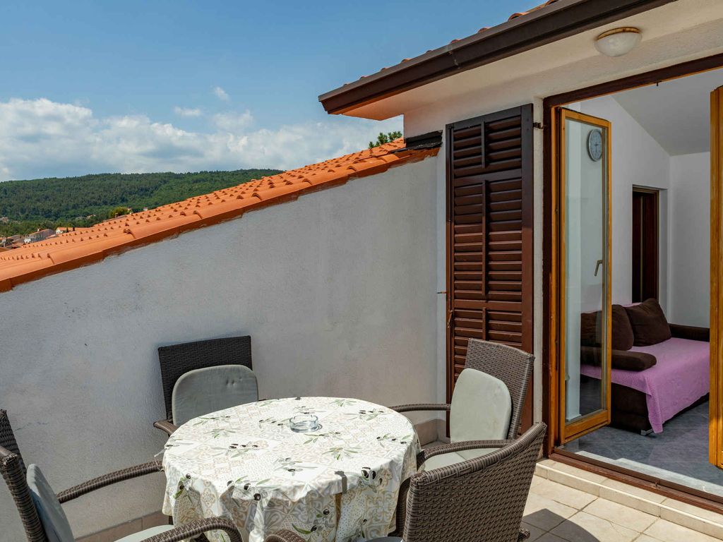 Ferienwohnung mit Balkon und Meerblick