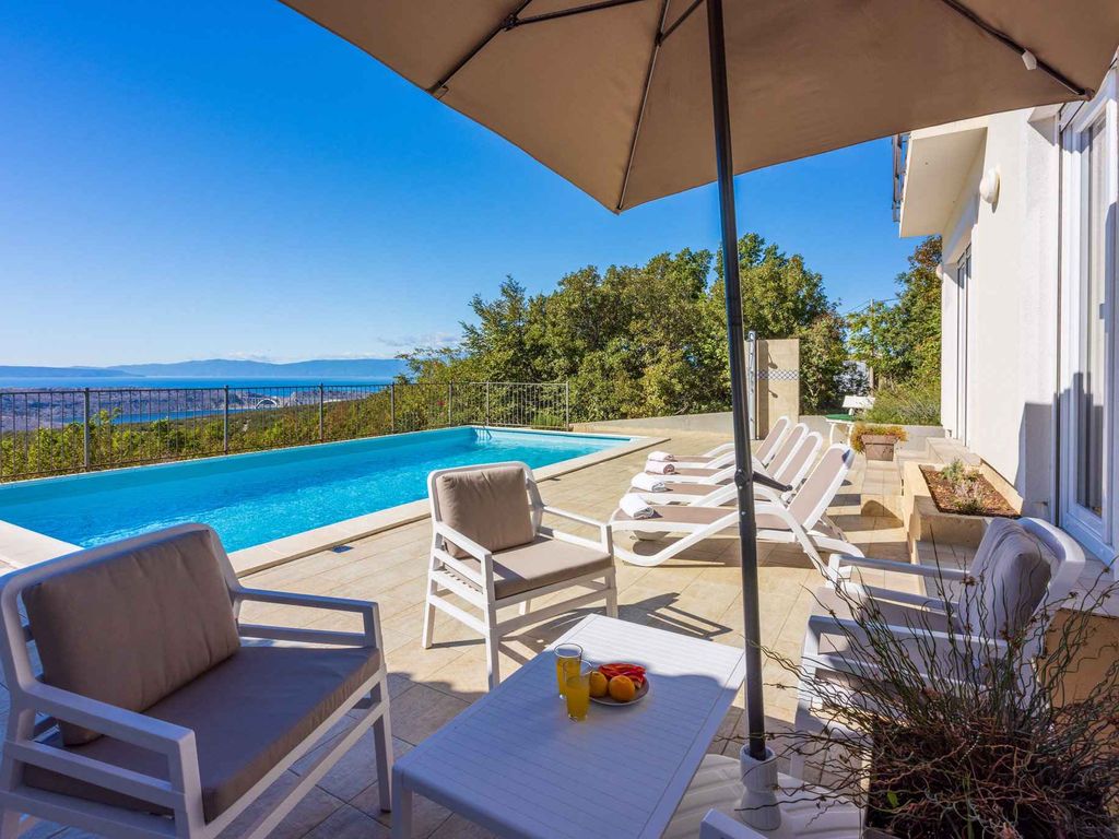 Villa mit Außenpool und Panoramablick