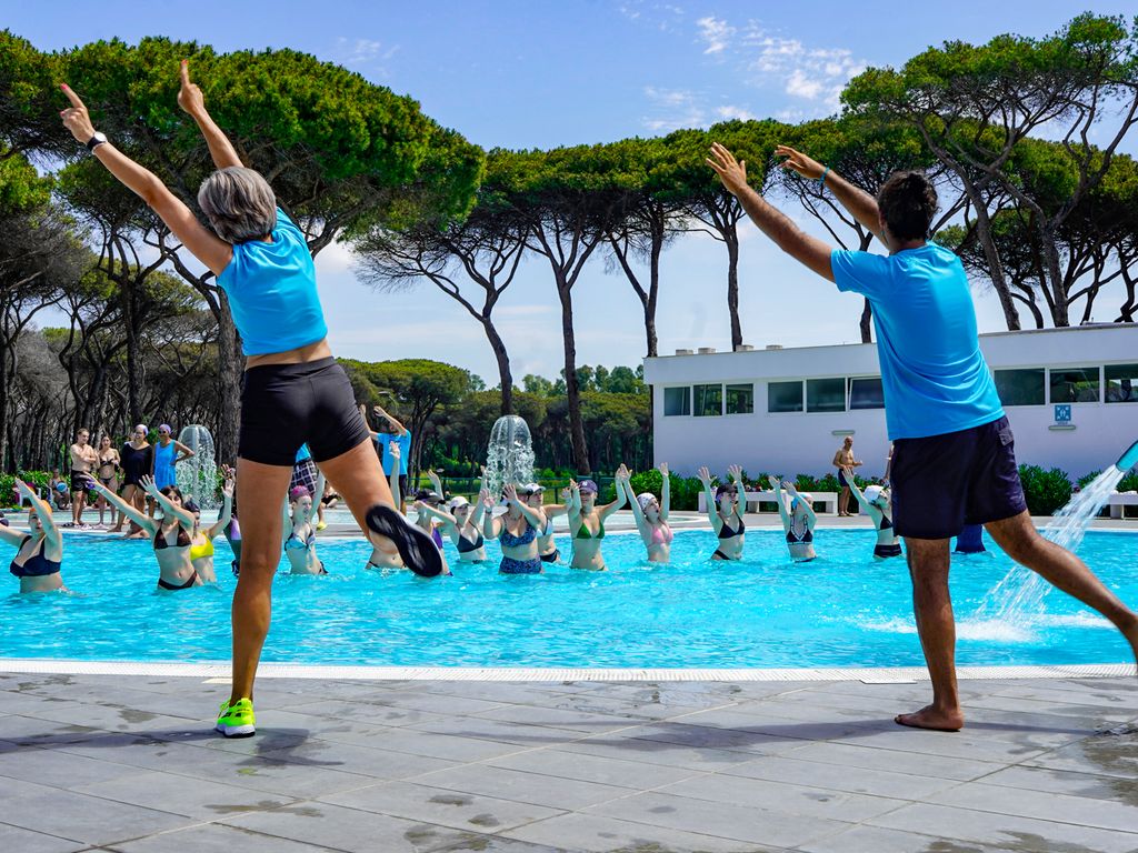 Mobilehome mit Pool und Restaurant