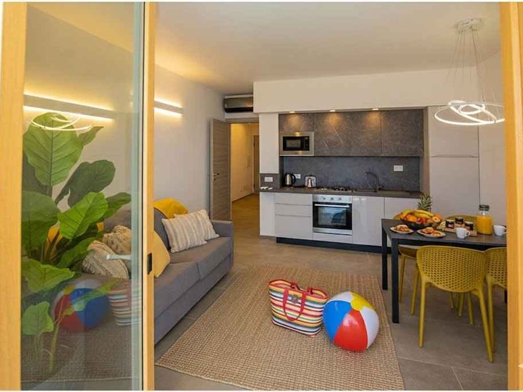 Ferienwohnung mit Klimaanlage und Balkon