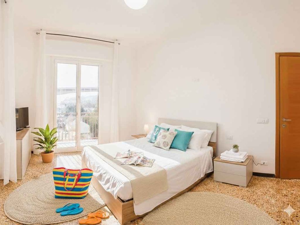 Ferienwohnung mit Garten, Balkon und Internet