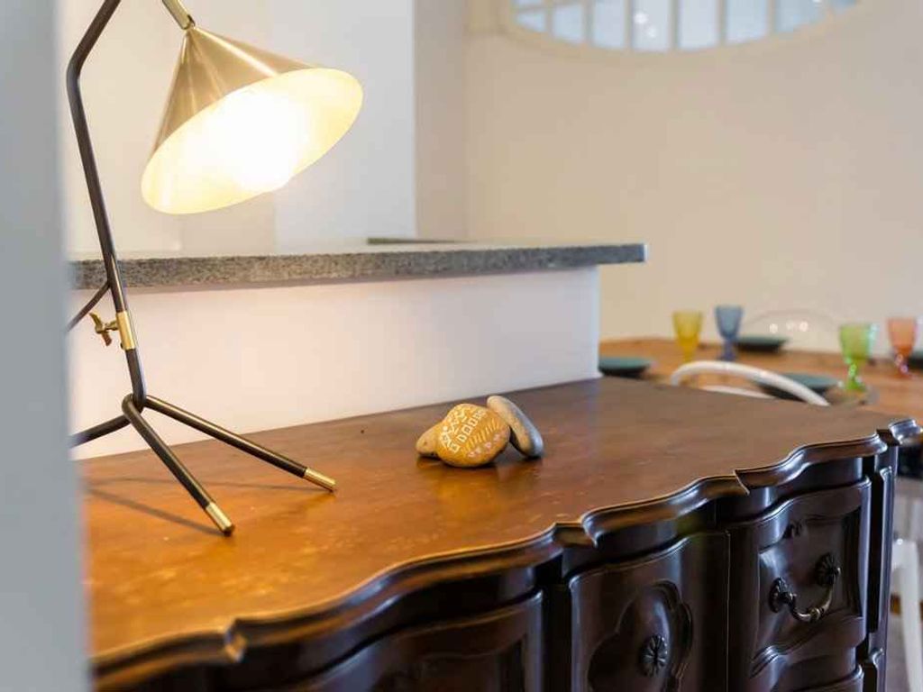 Ferienwohnung mit Klimaanlage und Balkon mit Meerblick