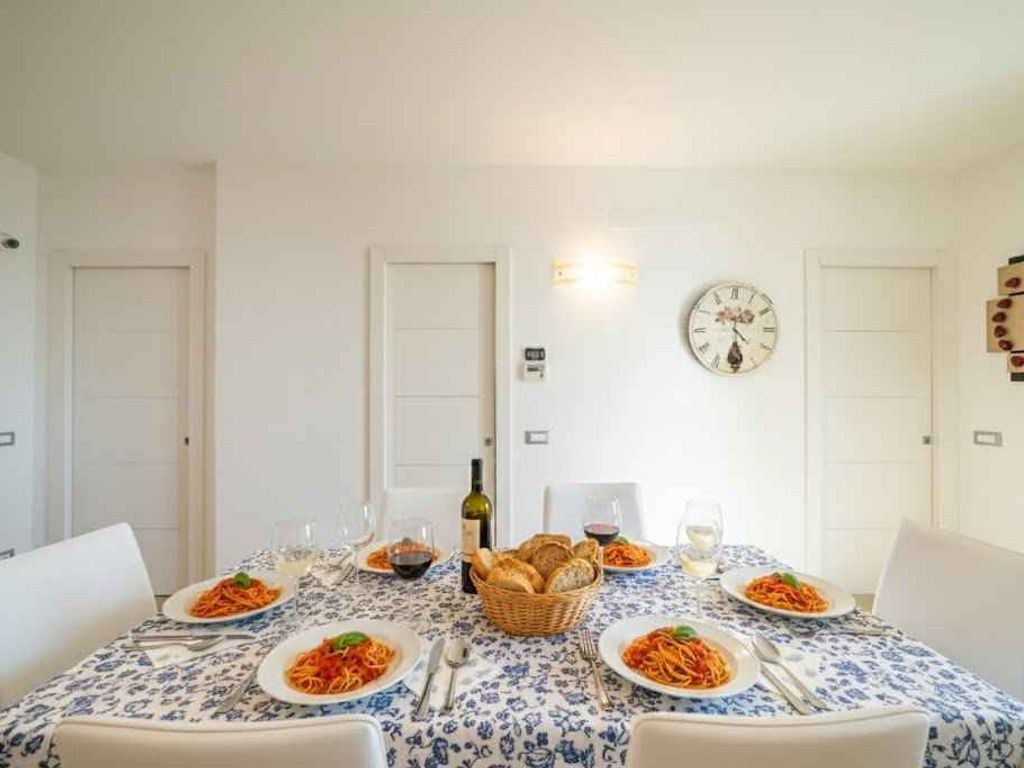 Ferienwohnung mit Klimaanlage und Terrasse mit Meerblick