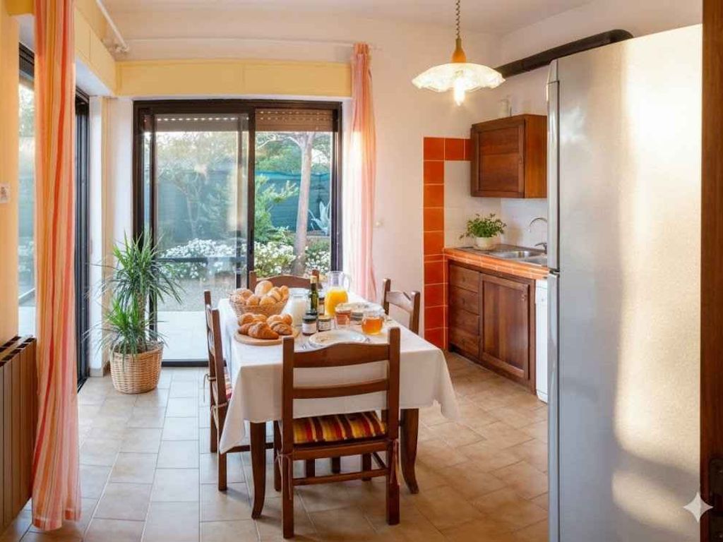 Ferienwohnung mit Balkon