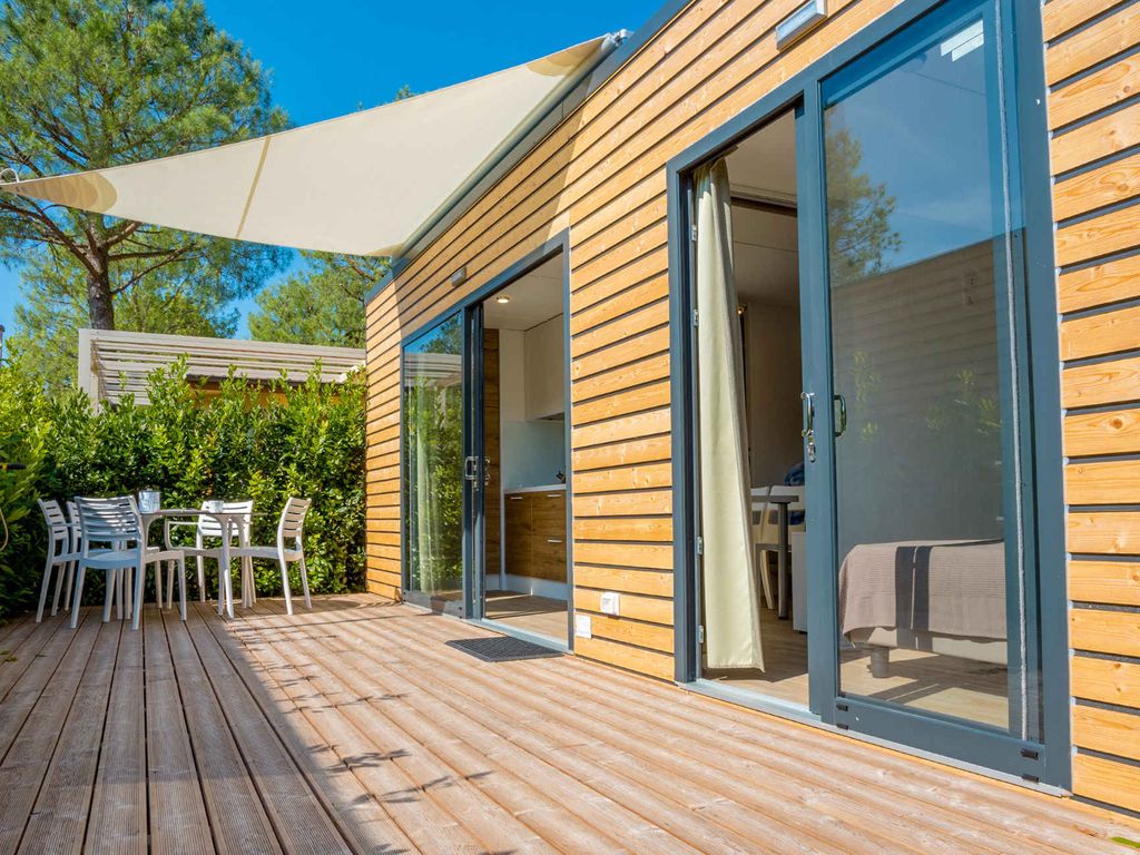 Mobilehome mit Whirlpool