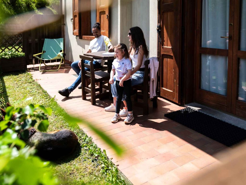 Ferienwohnung in den Bergen in der Nähe des Ledrosees