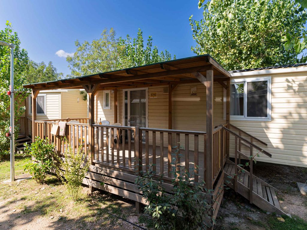 Mobilehome mit Pool für 6 Personen