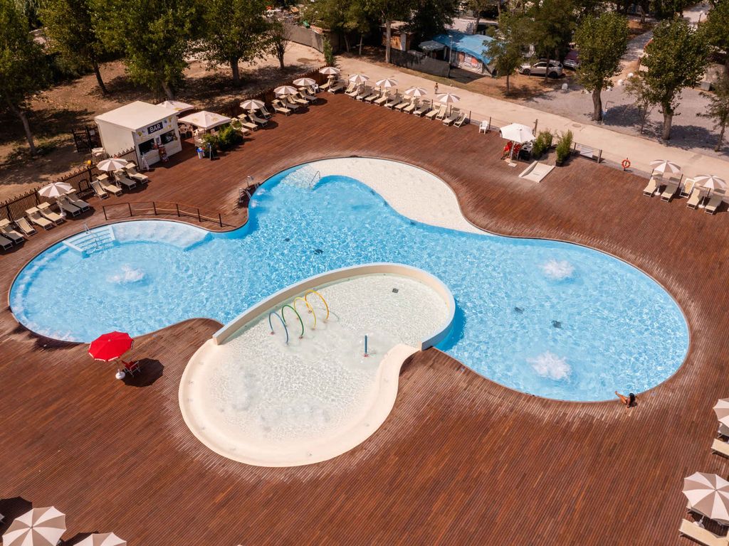 Mobilehome mit Pool für 6 Personen