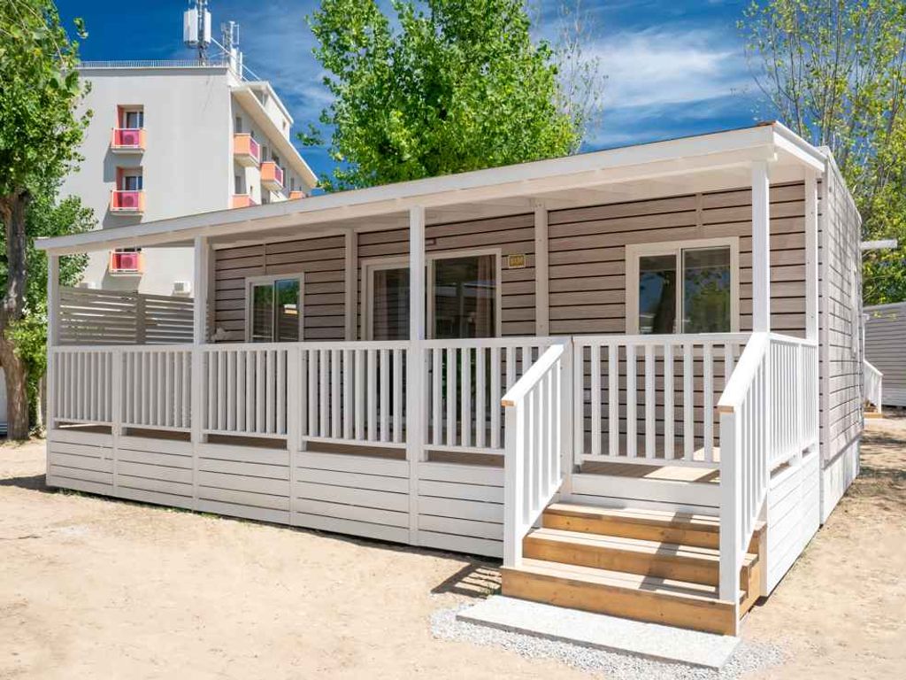 Mobilehome mit Pool für 6 Personen