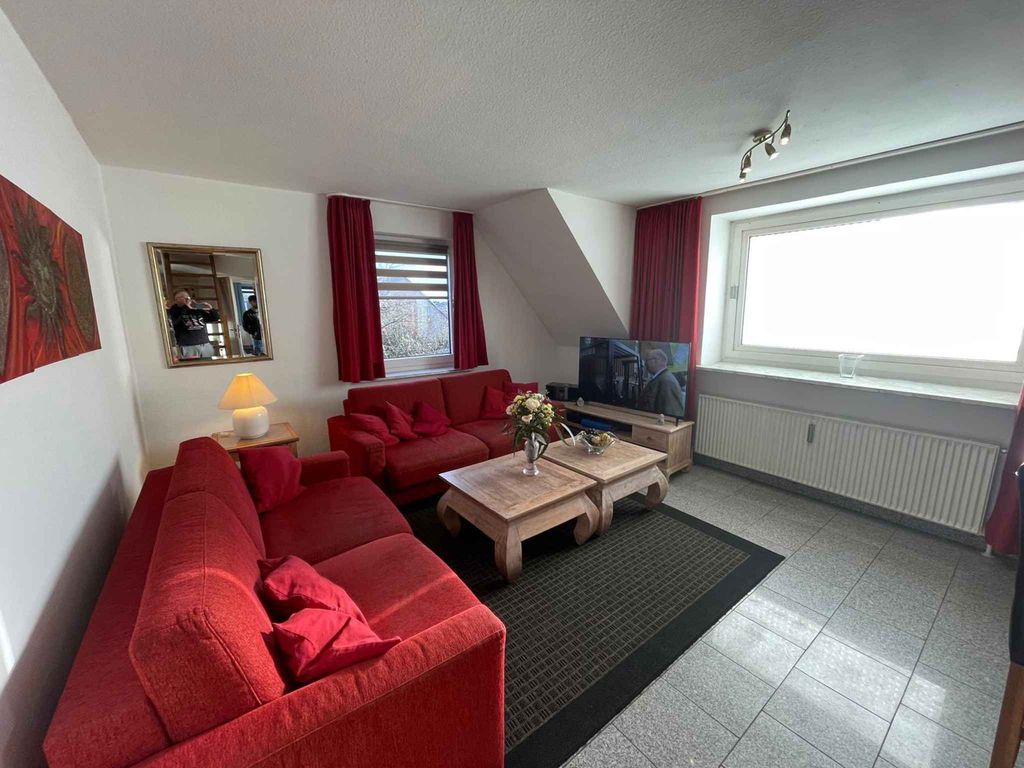 Ferienwohnung mit Garten und Strandkorb
