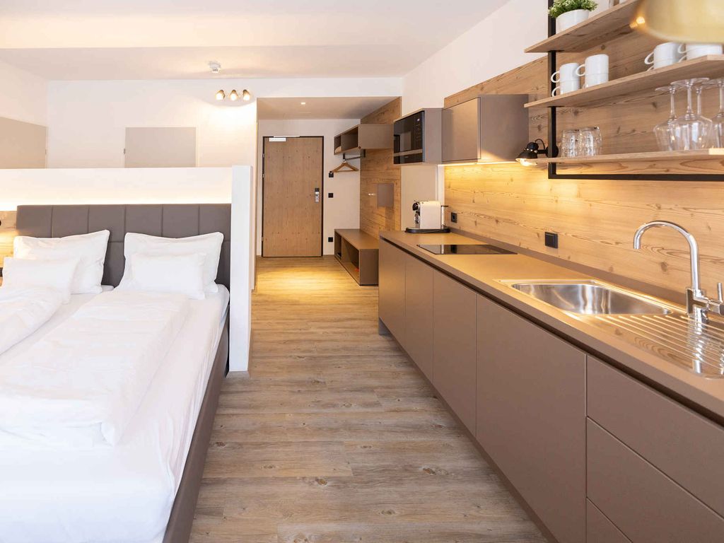 Hotelapartment mit Heizung und Sauna